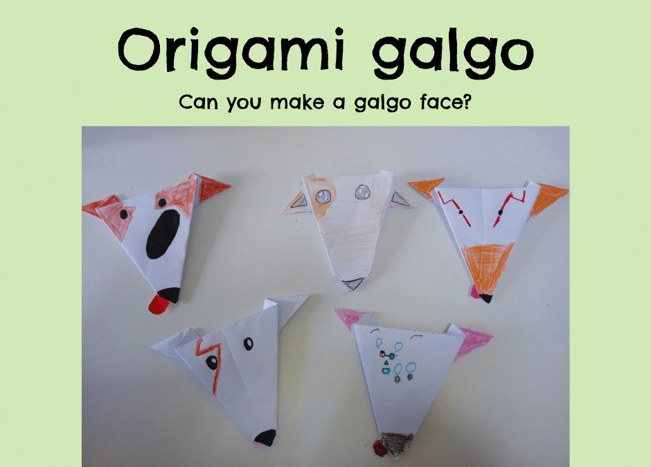 Origami Galgo