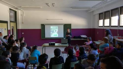 Visits to schools in La Roda and Elche de la Sierra.
